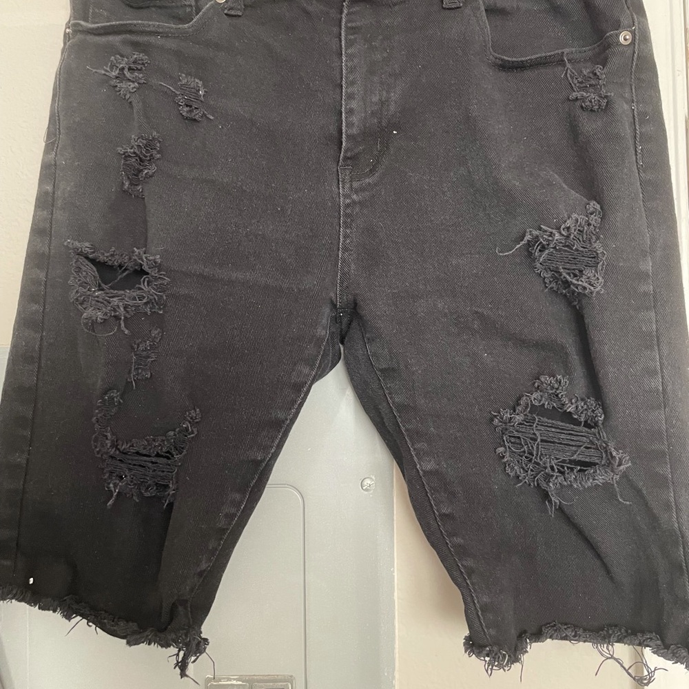 Black cut offs